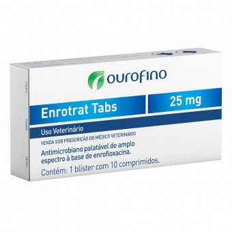 Enrotrat Tabs 25 mg - 10 comp